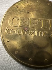 Commemorative Coin SELMAN ABRAHAM WAKSMAN 1988-1973 CEFTIN (cefuroxime axetil)