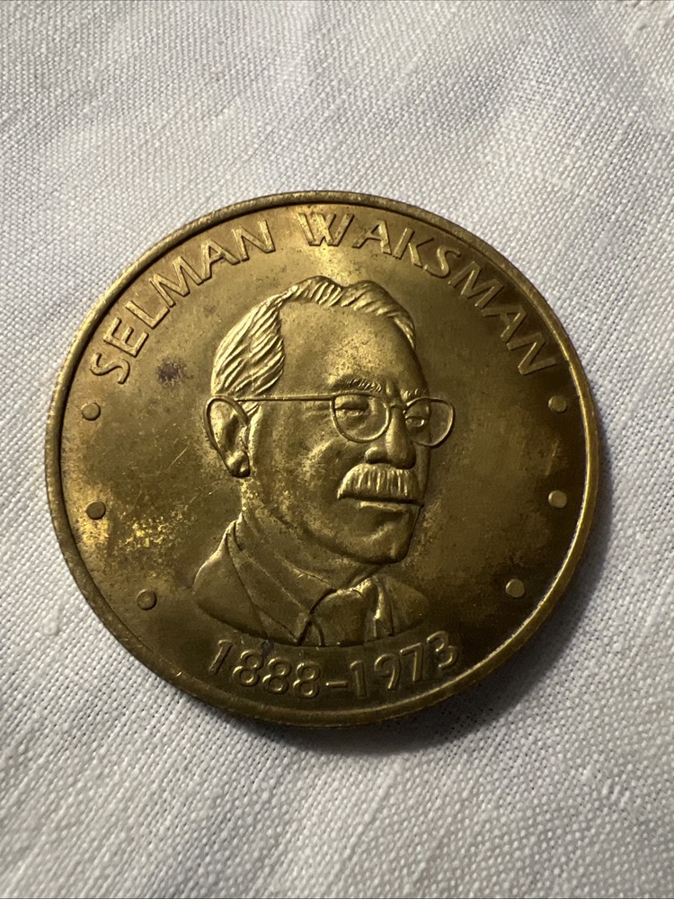 Commemorative Coin SELMAN ABRAHAM WAKSMAN 1988-1973 CEFTIN (cefuroxime axetil)