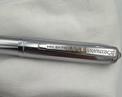 Vtg Burgess USA Doctor Optometrist 4.5” Chrome Pen Light Parts Only