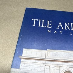 Tile And Till Magazine Eli Lilly And Company May 1940 Indianapolis Indiana