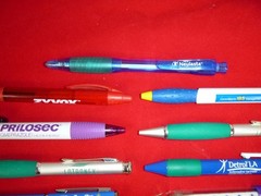 Lot of 15 Ink Pen Drug Pharmaceutical Rep Advertising Heavy Metal Plastic Twist