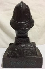 Vintage The Oxford Bobby Bust Statue Bristol Laboratories 1977 Tegopen Syracuse