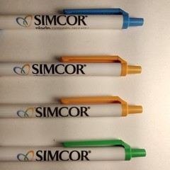 Simcor Drug Rep Pens 4pk Pharmaceutical Bic Pens Black Ink All Work