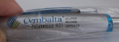 Promotional Pharma Pen NOS – Mixed Metal/Plastic Medium Weight – CYMBALTA
