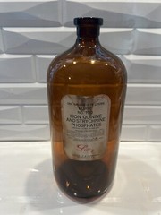 ELIXIR ELI LILLY INDIANAPOLIS Drug Store Apothecary Old One Gallon Brown Bottle