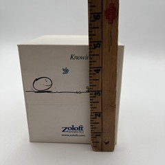 Rare Zoloft Tissue Box Pharmaceutical Drug Rep Promotional Swag Pfizer