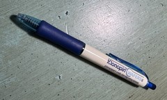 KLONOPIN WAFERS Clonazapam Blue & White Plastic Ball Point-Pharmaceutical Promo