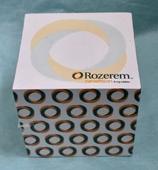 ROZEREM Drug Rep Pharmaceutical Collectible Memo Paper Note Pad SEALED