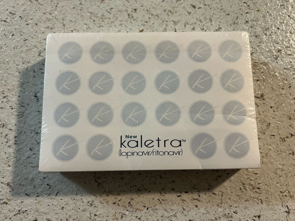 Vintage Sealed Kaletra Lopinavir/Ritonavir Pharmaceutical Promo Notepad Abbott
