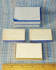 4 VTG Preston Pharmacy Boxes Cardboard Binghamton NY, Nazareth & Stroudsburg PA