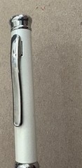Alcon Eyecare Writing Pen Drug Rep Collectible Blue White Promo Item