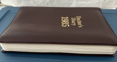 VTG 1985 ATIVAN SPIRAL DOCTOR’S DIARY, NOTEBOOK, PHARMA DRUG REP LOGO NEW NOS