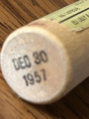 Vtg Small Pox Vaccine Wooden Vial Tube By Eli Lilly Dec 30 1957