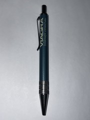 Drug Rep VIAGRA Collectible Heavy Metal Click Pen RARE Black Ink Works Vintage