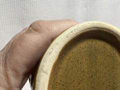 “PHARMACIST” Brown Speckled/Embossed Scales & Rx Mortar&Pestle-Col. Tankard/Mug