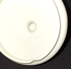 VTG RX APOTHECARY JAR MD ASCRIPTIN 5.5″ GOLD TRIM PHARMACY DRUG STORE – Plz Read