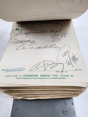 Prescription Atlas Rx Pad Paper Apothecary Druggist Pharmacy Medicine 1946