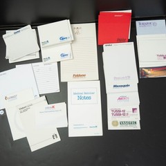 Vtg Drug Rep Pharmaceutical Partial Sticky Notes Notepads Ephemera Pharma Lot