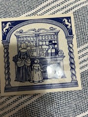 VTG Crown Delft Holland Limited Edition Pharmacy Pharmacist Award Pill 6″ Tile