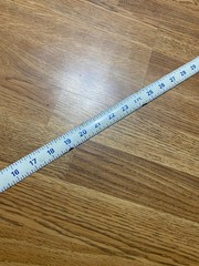Rare Vintage Shimeks Furniture Inc Manitowoc Wisconsin Rollup 36″ Metal Ruler
