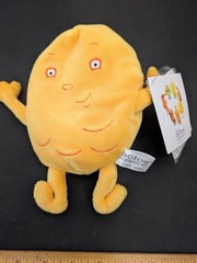 Actos Pharmaceutical Drug Rep Plush Beanbag Toy W/Tags Orange