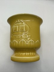 VIntage Ceramic RX Mortar Pharmacy USP Secundum Artem 150 Anniversary Faternity