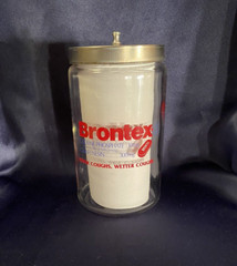 Brontex Advertisement Apothecary Jar Canister