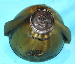 Pharmacy Class 1974 A.D. RX SECUNDUM ARTEM MORTAR APOTHECARY Metal Brass