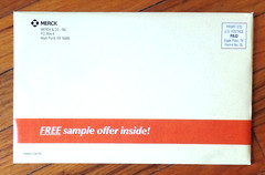2000 PULL OUT THE POWER Prescribe COSOPT MERCK Pharmaceutical Mail Piece