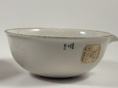 Vintage Coors USA 50-J Evaporating Lab Ware Dish, Apothecary dish (set Of 2)