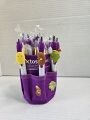Vintage Actos Pharmaceutical Rep Advertising Pens Pen Holder
