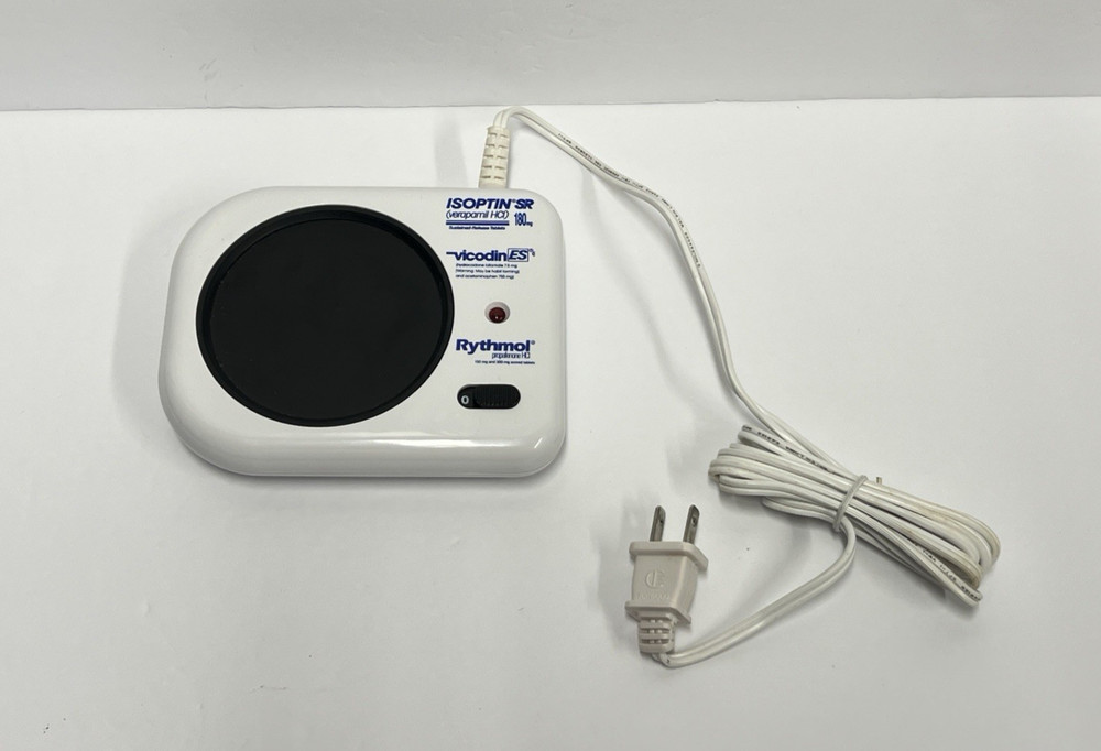 VICODIN Coffee Cup Warmer # MEC-179 Pharmaceutical Promotional – TESTED RARE