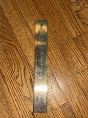 Pharmaceutical Drug Rep Metal Ruler Upjohn Orinase