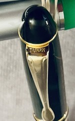 CELEBREX PHARMACEUTICAL REP PEN MARBLED DARK GREEN GOLD TONE LOT OF 5 TAIWAN