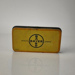 Antique German Panflavin Pastilen BAEYR Medical Empty Tin Box c.1930 #6084