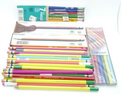 Large Lot of Mostly N,ew Faber-Castell Col-Eraser & Dupont Color Pencils