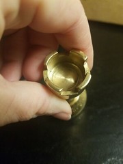 Brass Chess Piece Engraved FLORONE
