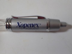 (18) High-End Pharmaceutical & More Advertising Pens Plastic & Metal Some Lights