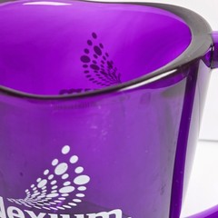 Nexium Purple Acrylic Coffee Cup Mug Transparent Drup Rep Pharmaceutical Promo