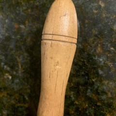 Vintage Apothecary￼ Cork Borer Sharpener Chemist Bottle Wine Display Antique