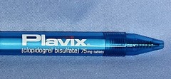 PLAVIX Pharmaceutical Drug Rep Ink PEN Medical Collectible Advertising Promo NEW
