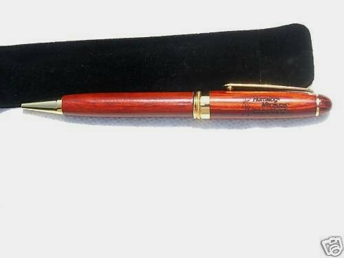Pharmaceutical Drug Rep Pen Humalog Mix 75/25 Doctor Issue Wooden Barrel NEW