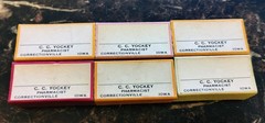 Vntg 1930s Prescription Pill Box C.C. Yockey Correctionsville Iowa Pharmacy Set