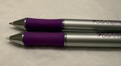 VTG LOT OF 2 ZYPREXA Combo- PEN/STYLUS Pharma Advertising Drug Rep Log NEW NOS