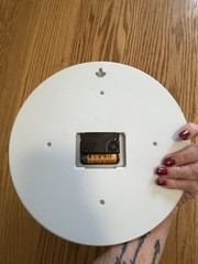 Vioxx Pharmaceutical Round Battery Operated Clock Unique!- Works