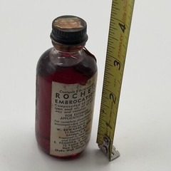 RARE Vintage Roche Full Embrocation Bottle 2fl oz