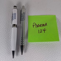 Femhrt Heavy Metal Pen Drug Rep Pharmaceutical Promo Original Owner Lot Of 2