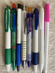 Lot Of 8 Pharmaceutical Drug Rep Pens Fosomax Cialis Actonel Mobic +++ READ