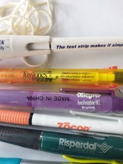 Lot of 10 Pharmacy Drug Representative Pens – Untested- Lot 5
