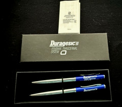 Duragesic (FENTANYL) Pen and Mechanical Pencil Set Class 2 Narcotic Pharma Adver